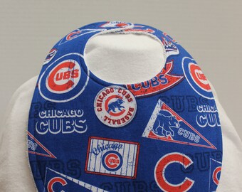 Cubs Cotton / Terry Cloth Bib