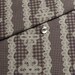 LAST PIECE! Purple/lilac and white kawaii Japanese cotton/linen fabric 110x100cm, lace gingham