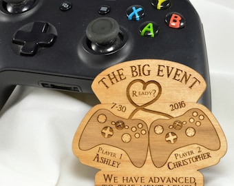 Gamer and Geek Save the Date Magnets