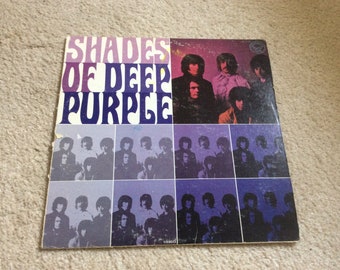 Deep Purple - Shades of Deep Purple - 1970 Vinyl Record LP