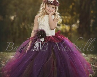 Gold Plum and Wine Dress for Jaime B