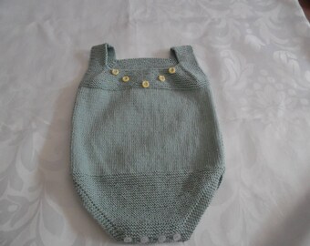 Seagreen end cotton romper size 6 months