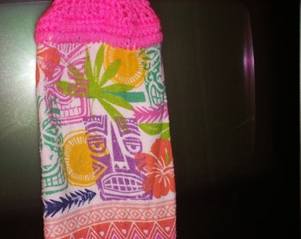 Crochet Top Hanging Towel