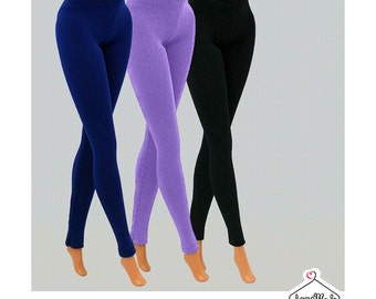 Barbie Leggings - 11 Colors -Handmade Barbie Clothes by Lovemade-Curvy Barbie/Tall/Model Muse/Poppy Parker Leggings-Fashion Doll Leggings