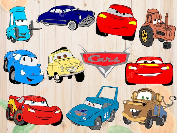 Download Disney Cars Svg Layered Cars movie Svg Dxf Eps & Png