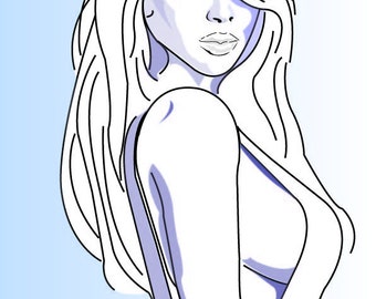 Single person or animal colour portrait