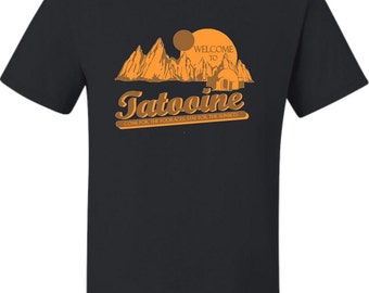 Adult Welcome To Tatooine Funny T-Shirt