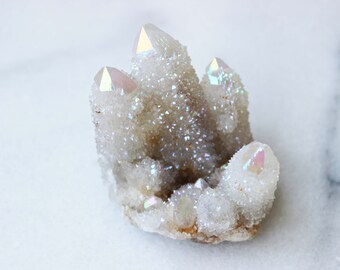 Angel Aura Spirit Quartz Crystal | #5