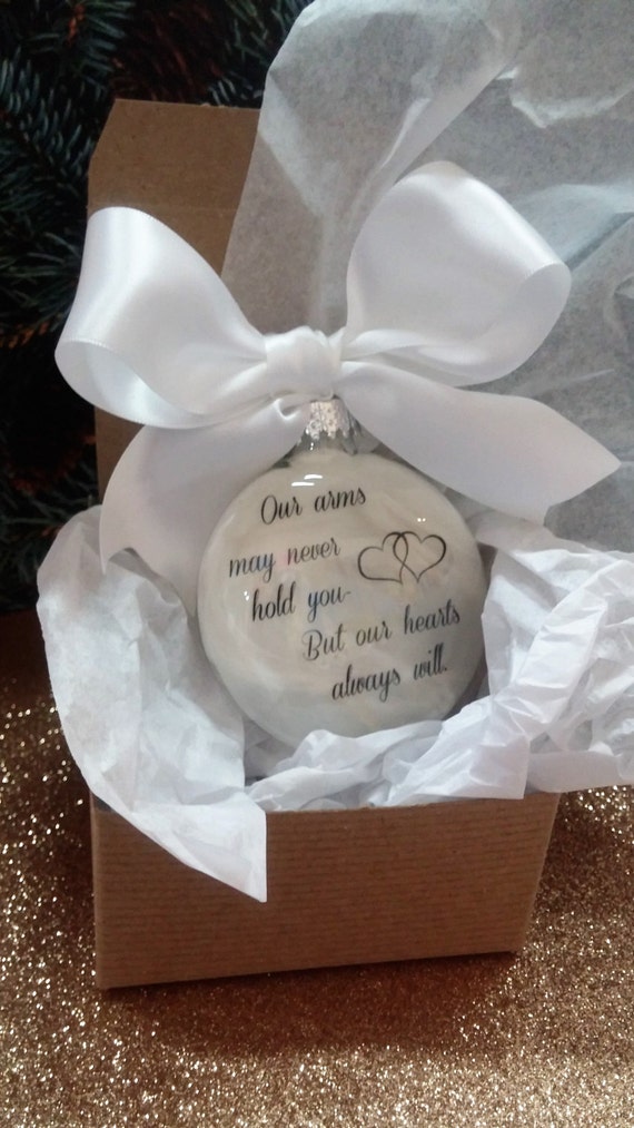 Miscarriage Gift Memorial Ornament Personalized Baby