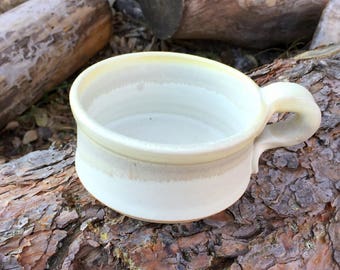 Pottery Soup Mug Handmade by Daisy Friesen
