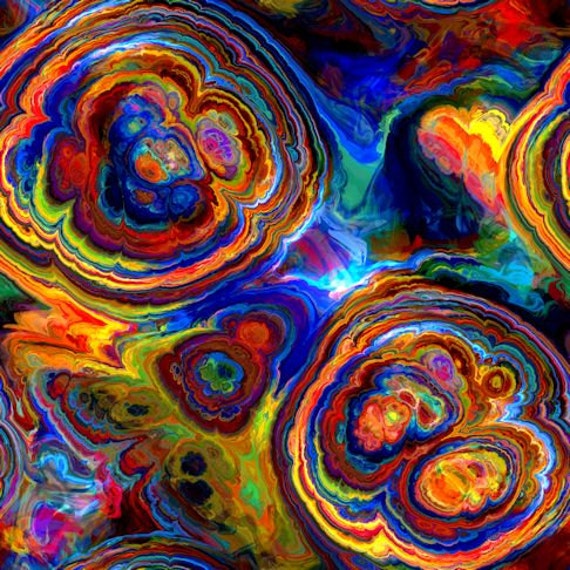 Artisan Abstract Sateen Cotton Textile Art Made Fabric Fiber Art Home Decor Drapery Pillows