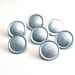 Vintage Metal pewter buttons , Set of 7 pcs with shanks , Sewing replacement , decorative buttons, fashion , clothing buttons