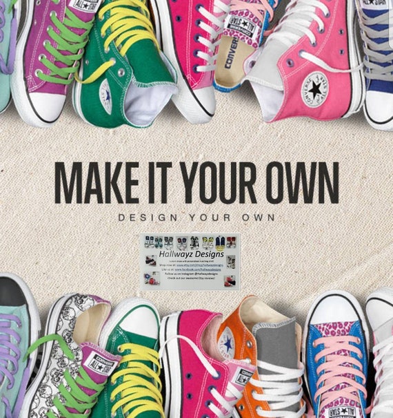 Design your own Converse shoes Add your favorite logo Design your own Converse shoes Add your favorite logo