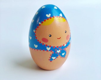 Egg Doll - Blue (Small)