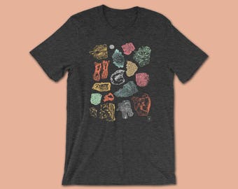 Geology Shirt | Geode Rock and Mineral Shirt | Science Shirt | Rock Collector | Gem, Rock, Crystal, Mineral | Geologist | Geology Gift |
