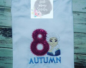 Ice Queen Birthday Shirt