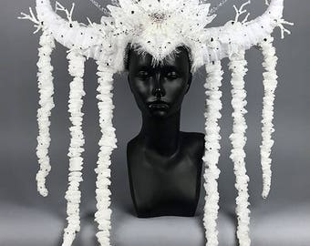 Ice Queen Headdress Headpiece