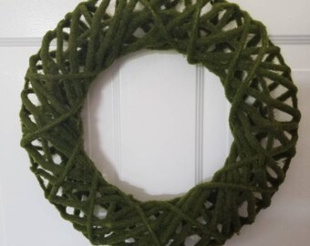 Moss wreath/ summer wreath/ spring wreath/ housewarming wreath/door wreath/ front door wreath