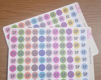 Extra Easy Planner Stickers | Speed Day Planner Stickers | Weight Loss Motivational Stickers | Slimming World | Weight Watchers | Planner