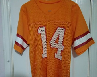 Retro Tampa bay buccaneers sand knit Jersey sz large