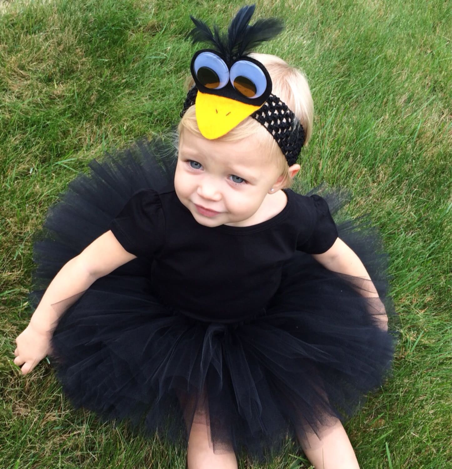 Halloween Delivery Guaranteed Black Crow Costume Black Tutu