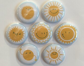 Sunshine Magnets - set of 7