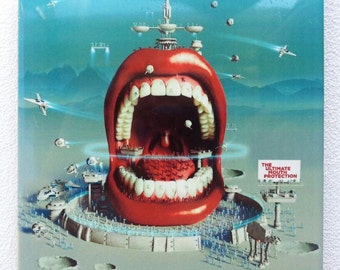 The Ultimate Mouth Protection! Funny souvenir tile