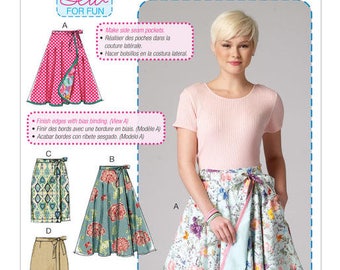 Skirt M7129 McCall sewing pattern ' S