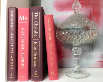 Red Decorative Book Set