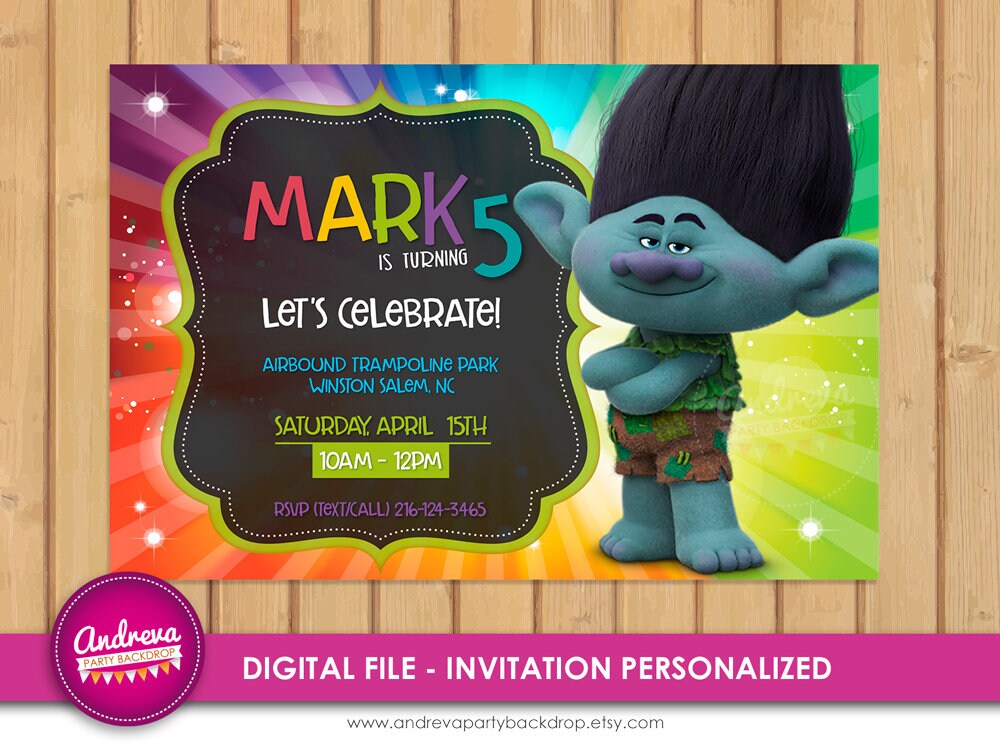 Branch Invitations Trolls 1