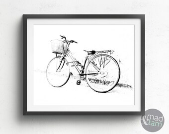 Bicycle wall art | Etsy