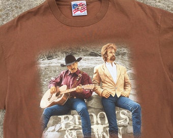 brooks and dunn shirt etsy