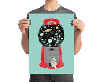 My Childhood Universe - Art Print