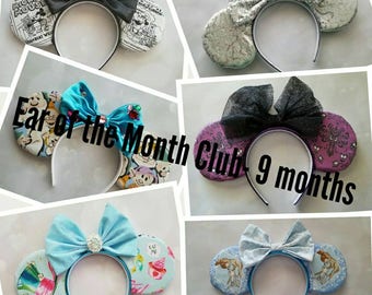 Ear of the Month Club- 9 month subscription