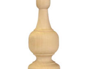 6 Wood Finials| Wood Finial| Finial| Wood| Architectural| Home Decor| Salvage| Wooden Finial| Finials| Vintage Finial| Unfinished Wood