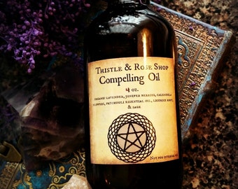 Compelling Oil, witchcraft, ritual oil ~ Confidence