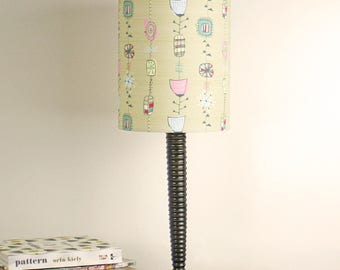 Atomic 1950s handmade stand lampshade