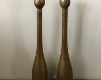 Antique Indian Clubs Wood Pins Club Bowling Pins Victorian Exercise Old School Steampunk Mancave Sporting Goods Wooden Weights