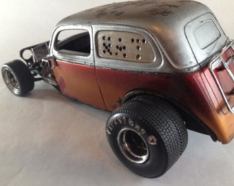 Scale Model Car,Rat Rod,Ford,Junker Car