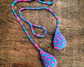 Crocheted Poi Set (TieDye)