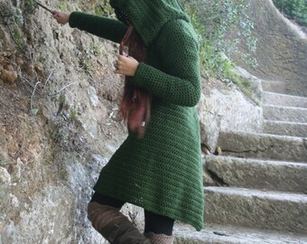 Candika Coat with large Hood