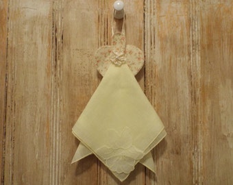 Vintage handkerchief angel