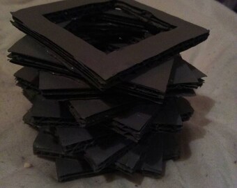 Faux candle cardboard color changing