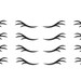 Unicorn Eyelash Decals 12 Eyelash Decal Sets Unicorn Party Decorations Unicorn Mug Decals Unicorn Ornament Decals Unicorn Phone Decals