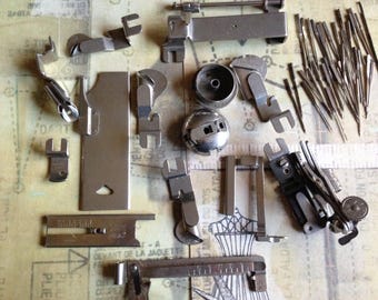 Antique New Home Sewing Machine Parts and Needles