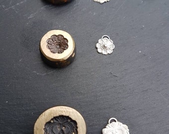 Die for using with sheet metal, or metal clay