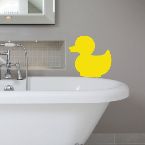 Rubber Duck Wall Vinyl Decal Sticker Family Kids Room Mural