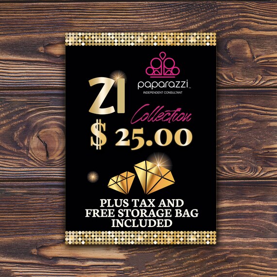 Paparazzi ZI Collection Card Paparazzi Team Paparazzi