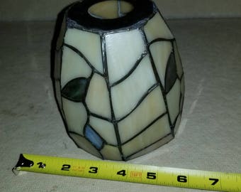 Small stained glass lamp shade
