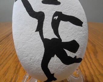 Hand painted Rock The Tapper